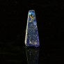 Ancient monochrome glass pendant, pyramidal shaped, 4-3 century BC, 389MAa